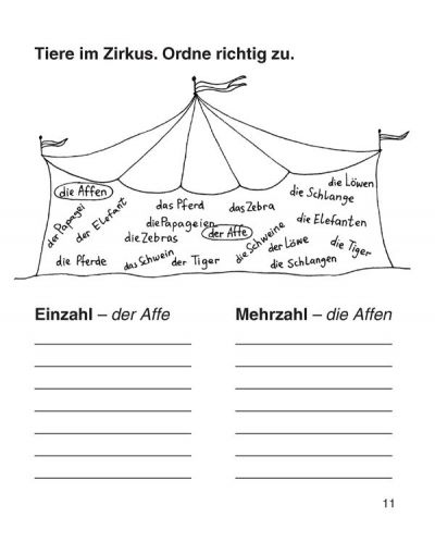 Deutsch – ganz einfach! Забавни езикови задачи по немски език за 2. - 4. клас –  част 2 - 5