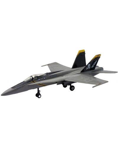 Детска играчка Newray - Самолет, F/A18 Hornet, 1:72 - 1