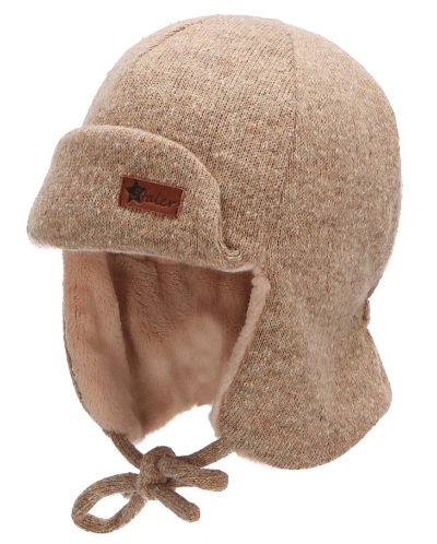 Детска зимна шапка ушанка Sterntaler - За момчета, 51 cm, 18-24 месеца - 1