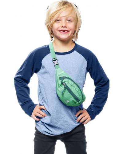 Детска чанта за кръст Deuter - Junior Belt, зелена - 6