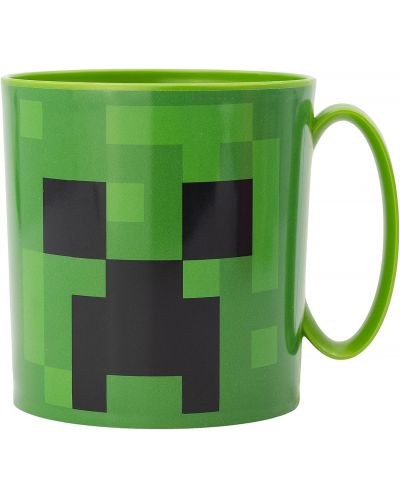 Детска чаша за микровълнова Stor Minecraft - 350 ml - 1