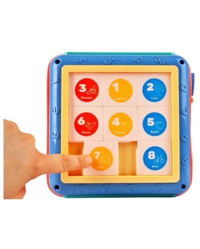 Детска играчка 7 в 1 MalPlay - Интерактивен образователен куб - 4