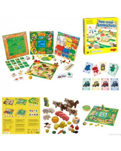 Детска игра Haba - Колекция от 10 игри - 2