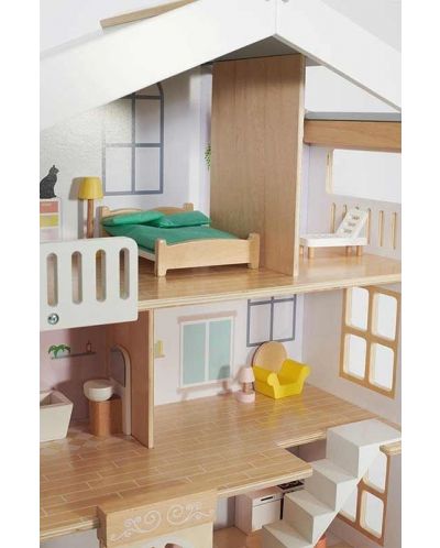 Детска дървена къща за кукли Classic World - 4