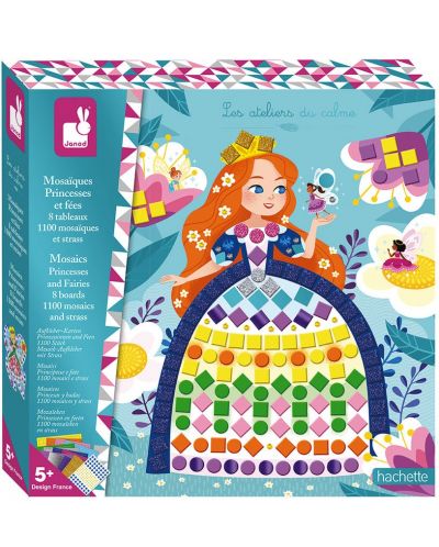 Детска мозайка Janod - Принцеси и феи - 1