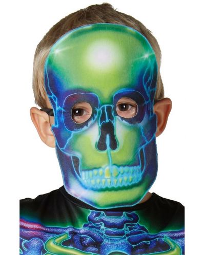 Детски карнавален костюм Rubies - Neon Skeleton, размер M - 4