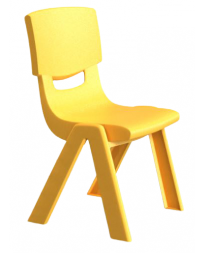 Детски стол RF - Жълт - 1