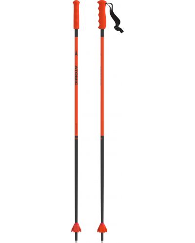 Детски щеки за ски Atomic - Redster JR, 85 cm, червени/черни - 1