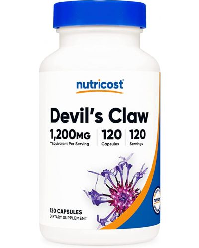 Devil's Claw, 120 капсули, Nutricost - 1