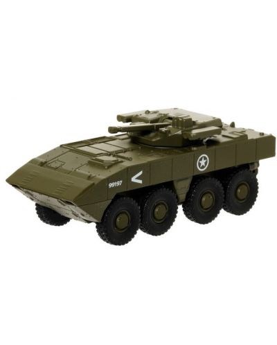 Детска играчка Welly - Tанк Armor squad, BTR, 12 cm - 1