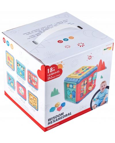 Детска играчка 7 в 1 MalPlay - Интерактивен образователен куб - 10