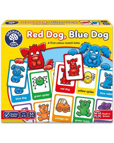 Orchard Toys Детска образователна игра Червено куче, Синьо куче - 1