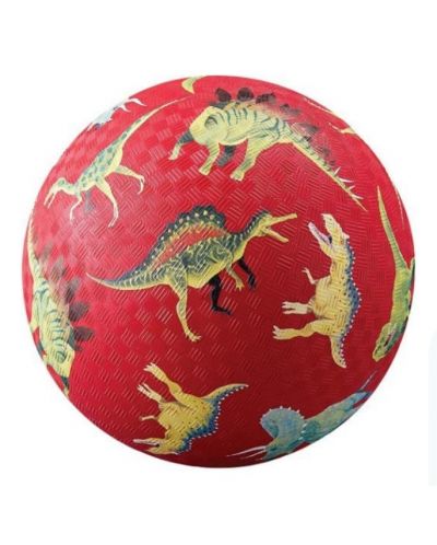 Детска топка за игра Crocodile Creek - Динозаври, 18 cm - 1