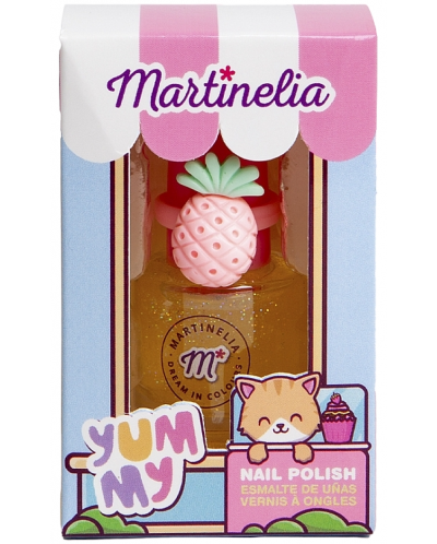 Детски лак за нокти Martinelia - Yummy, с пръстен - 1