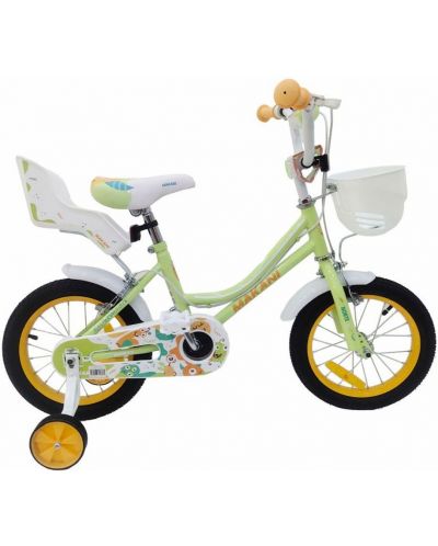 Детски велосипед Makani -  14", Norte Green - 1