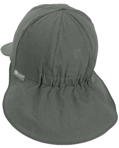 Детска лятна шапка с козирка и UV 50+ защита Sterntaler - 45 cm, 6-9 месеца, сива - 2
