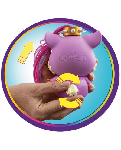 Детска играчка Felyx Toys - Хамстер за Прически, Cloe - 8