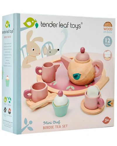 Детски дървен сервиз Tender Leaf Toys - За чай  - 6
