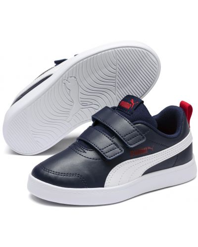 Детски обувки Puma - Courtflex v2 , тъмносини - 4