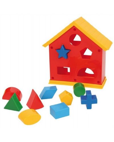 Детска играчка - Образователна къща - 1