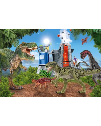 Детски пъзел Schmidt от 100 части - Динозаври от праисторически времена - 2