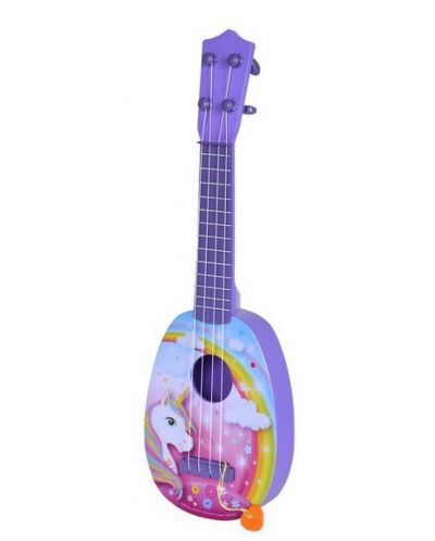Детски музикален инструмент Simba Toys - Укулеле MMW. еднорог - 1