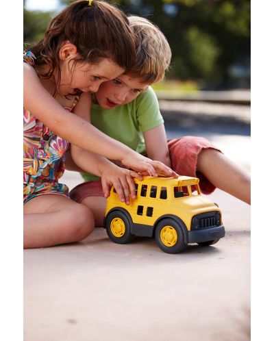 Детска играчка Green Toys - Училищен автобус - 5
