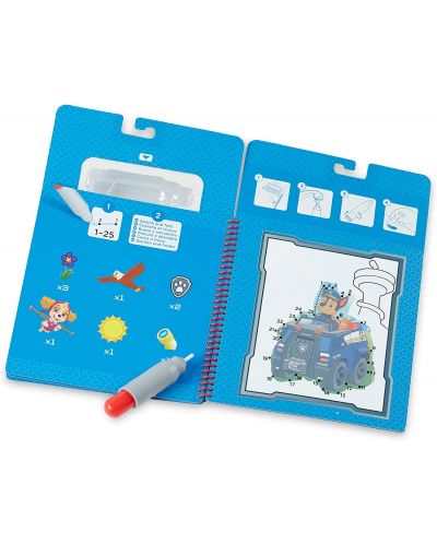 Детска книжка за оцветяване с вода Melissa & Doug - Пес Патрул - 4