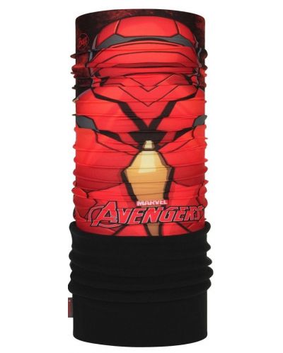 Детска кърпа за глава BUFF - Superheroes Jr Polar Iron Man, червена - 1