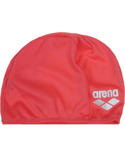 Детска шапка за плуване Arena - Polyester JR, червена - 1