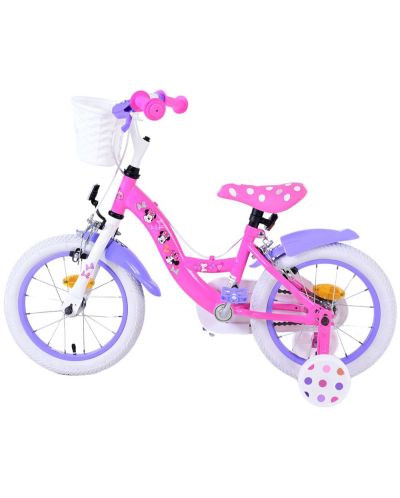 Детски велосипед с помощни колела E&L cycles - Дисни, Мини Маус, 14'' - 4
