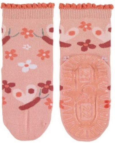 Детски чорапи със силикон Sterntaler - С пеперудки, 25/26 размер, 3-4 години - 3