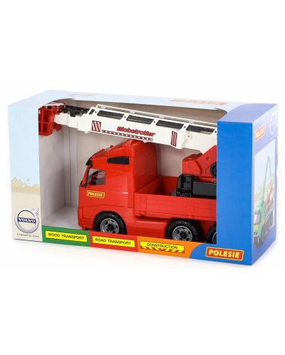Детска играчка Polesie - Пожарен автомобил с кран Volvo 58379 - 5