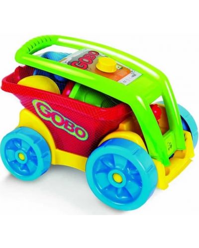 Детска играчка Marioinex - Камионче Gobo, с аксесоари за пясък, асортимент - 2