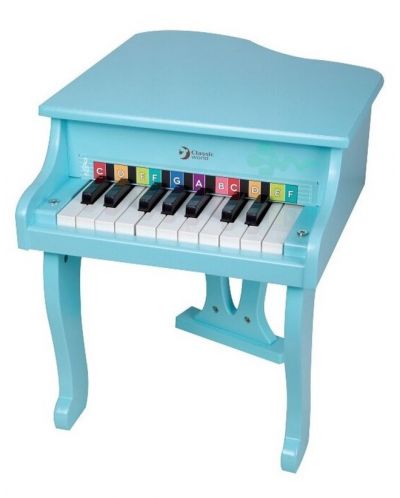 Дървенo пиано Classic World – Синьо - 1