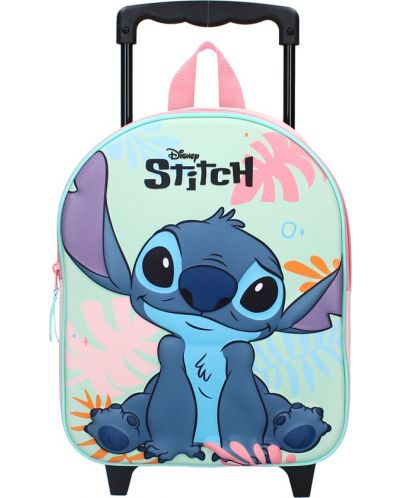 Детска 3D раница с колелца Vadobag Stitch - Sweet But Spacey - 1