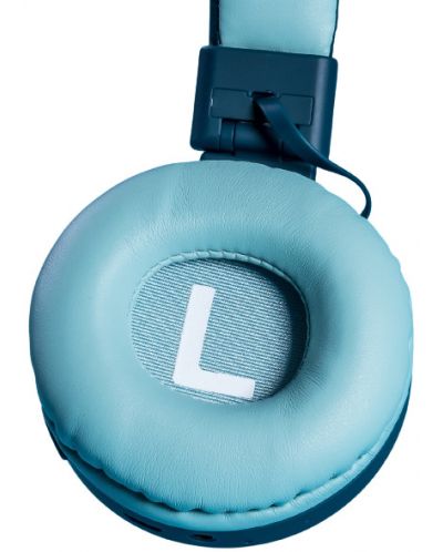 Детски слушалки PowerLocus - Louise&Mann 3, безжични, сини - 5
