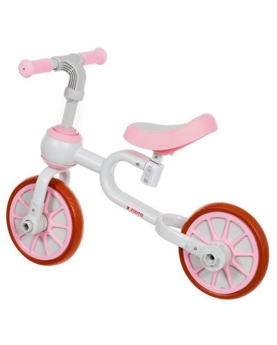 Детски велосипед 3 в 1 Zizito - Reto, розов - 5