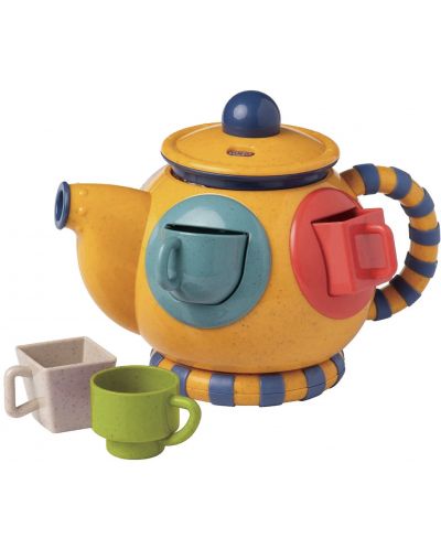 Детски сортер с форма на чайник Tolo Toys - Многоцветен - 1