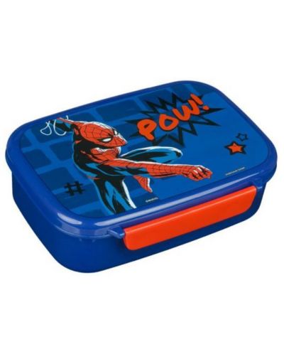 Детска кутия за храна Undercover Scooli - Spider-Man - 1