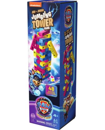 Детска игра Spin Master Paw Patrol - Jumbling Tower - 1