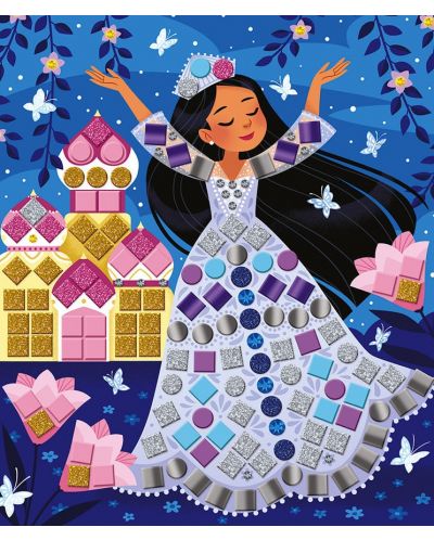 Детска мозайка Janod - Принцеси и феи - 7
