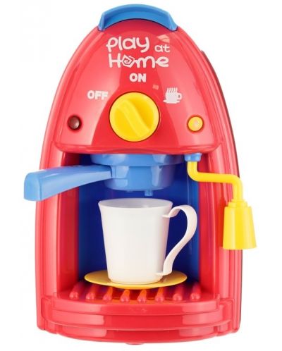 Детска играчка GОТ - Кафемашина със светлина и звук, червена - 2