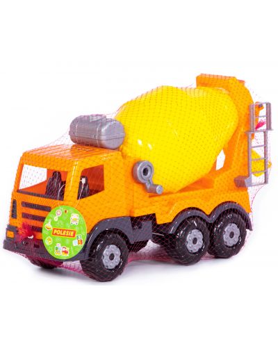 Детска играчка Polesie Toys - Камион с бетонобъркачка - 2
