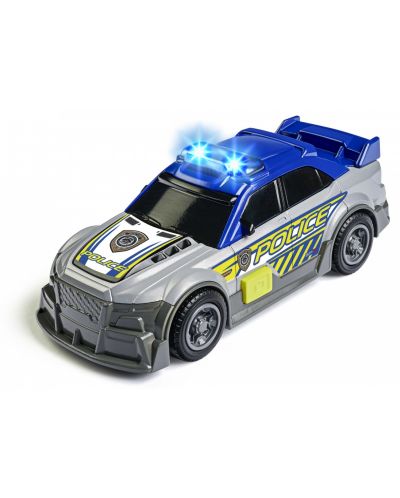 Детска играчка Dickie Toys - Полицейска кола, със звуци и светлини - 1
