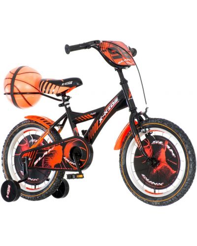 Детски велосипед Venera Bike - Basket. 16''. черен - 1
