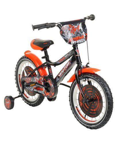 Детски велосипед Venera Bike - Xtreme Visitor, 16'', черен - 4