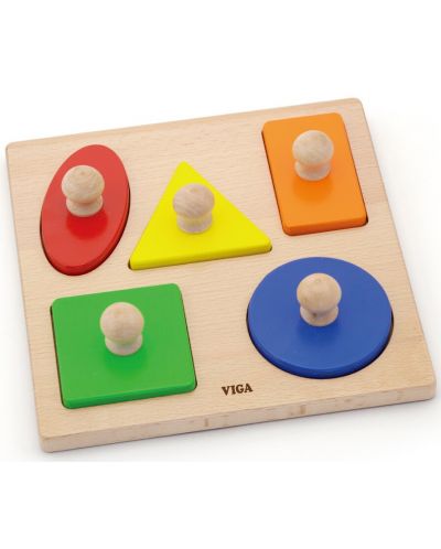 Детска игра Viga - Дървена дъска на Сеген - 1