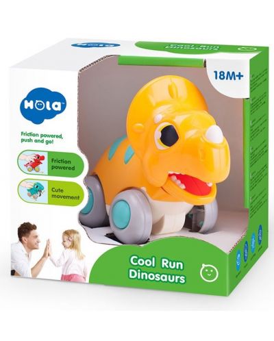 Детска играчка Hola Toys - Бързият Динозавър, жълт - 2
