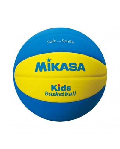 Детска баскетболна топка Mikasa - Kids Soft, размер 5 - 1